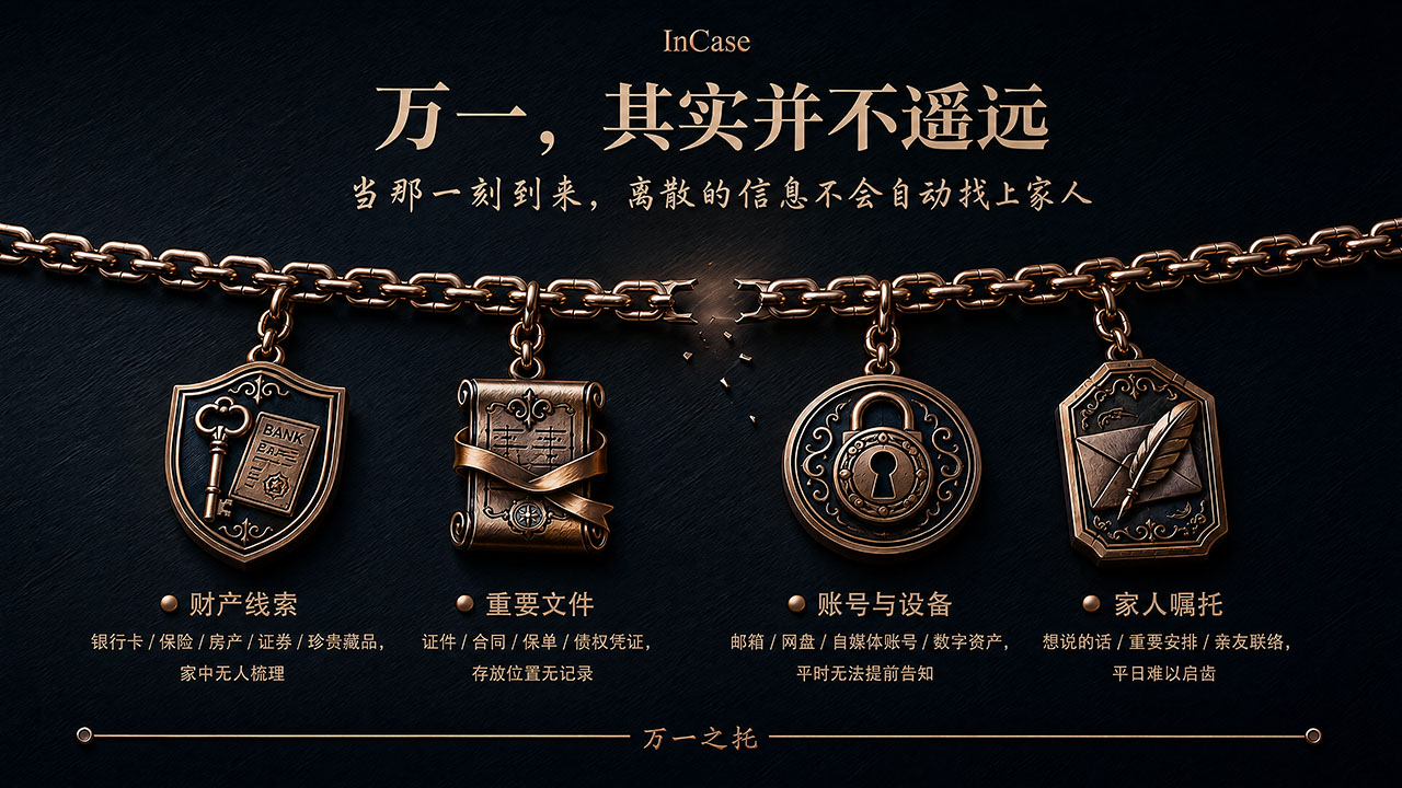 万一之托